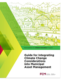 Cover of Guide for integrating climate change considerations into municipal asset management.
